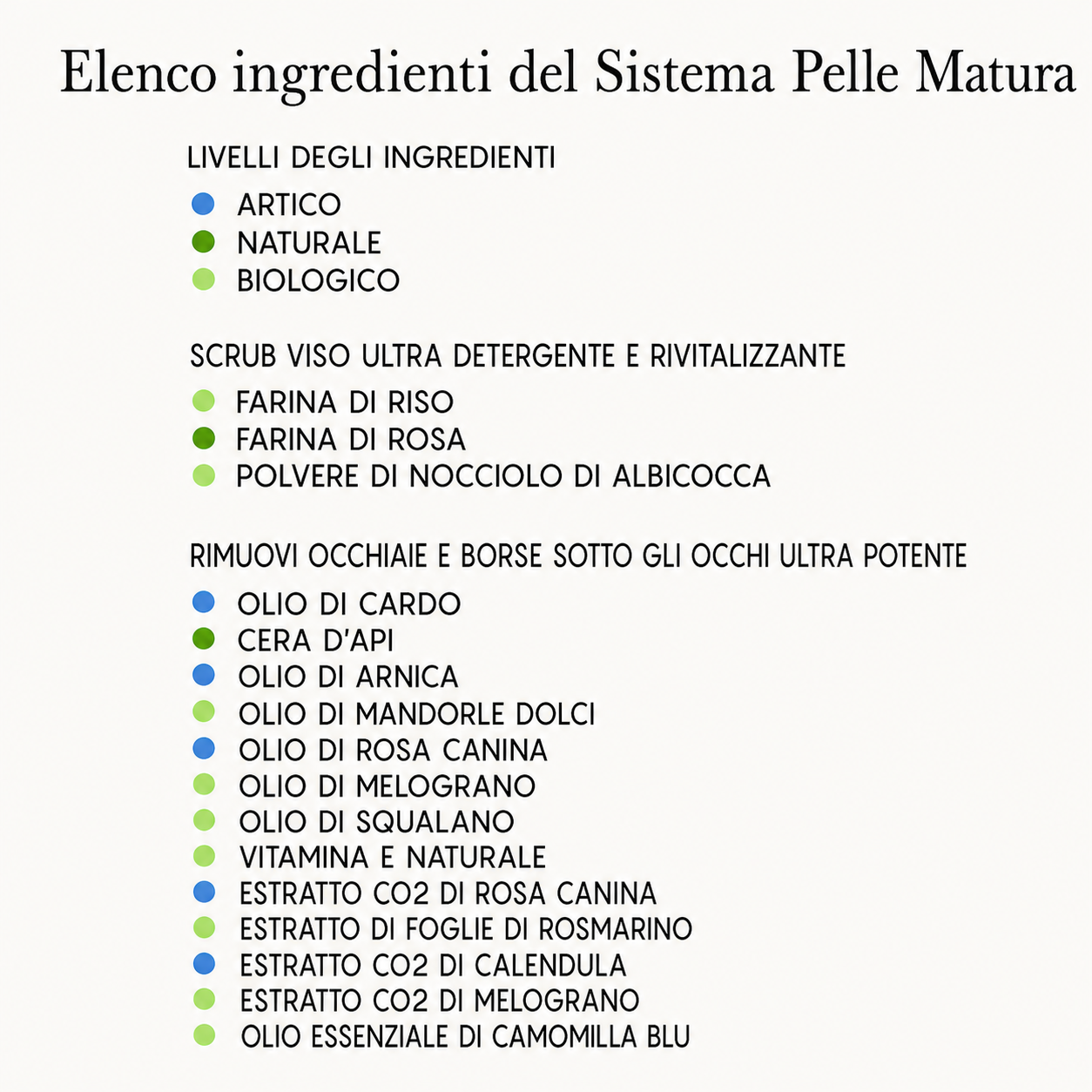 Il Sistema Completo per la Pelle delle Donne Mature